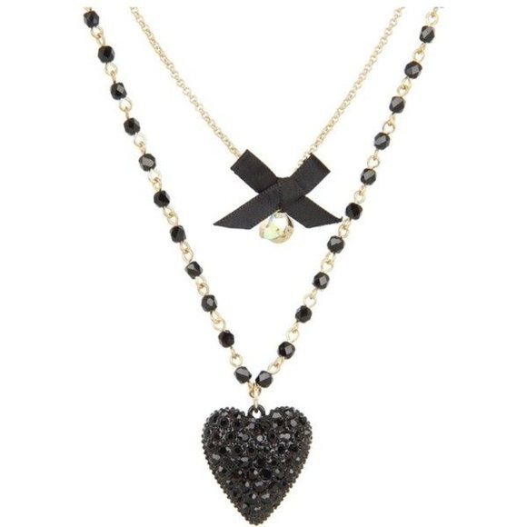 Betsey Johnson Jewelry - Betsey Johnson Heart Pendant Necklace